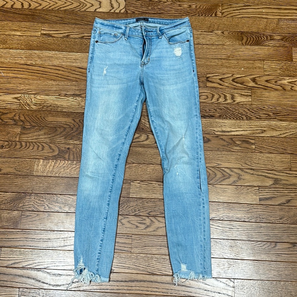 Abercrombie & Fitch midrise super skinny ankle